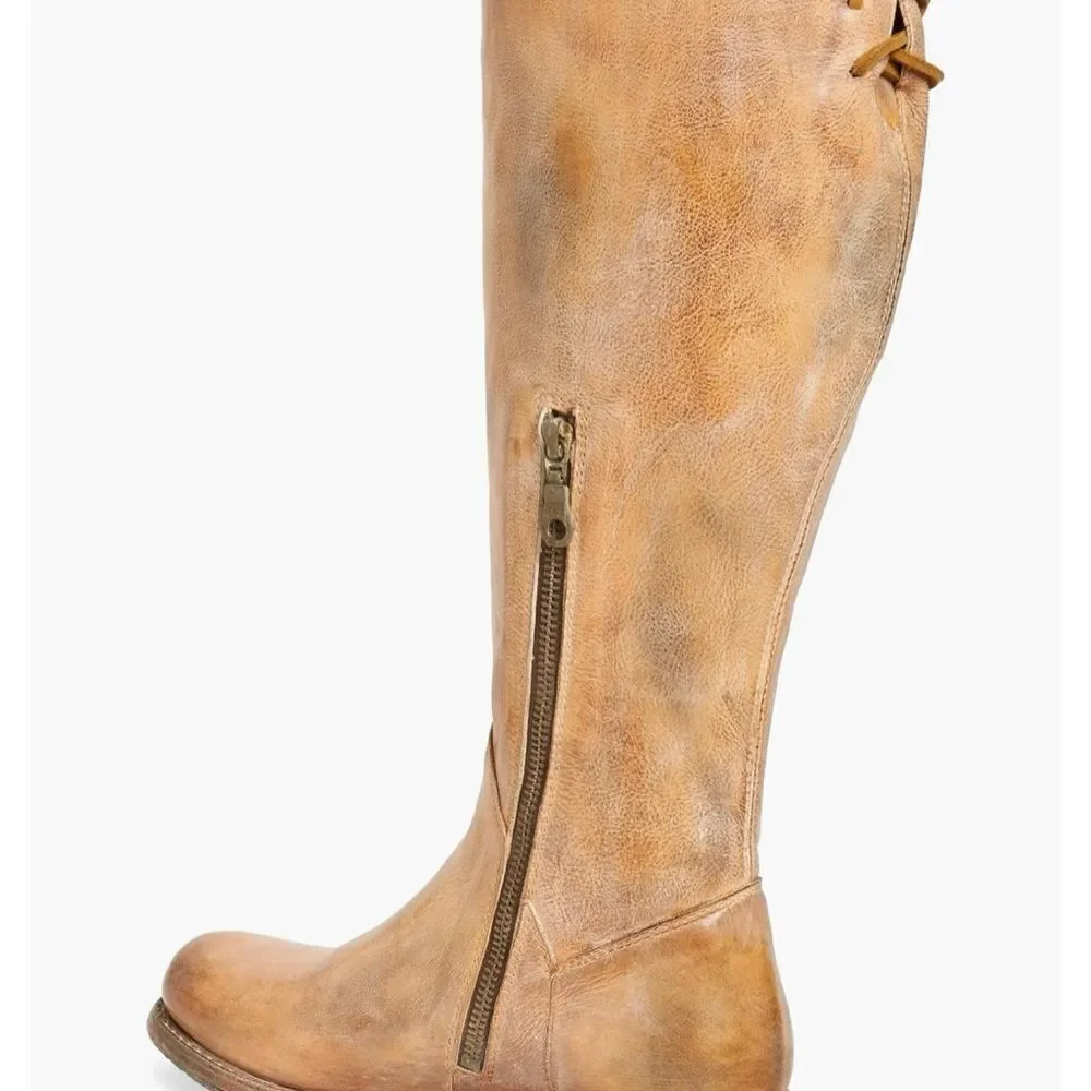 Bed Stu Manchester Tan Rustic Boots